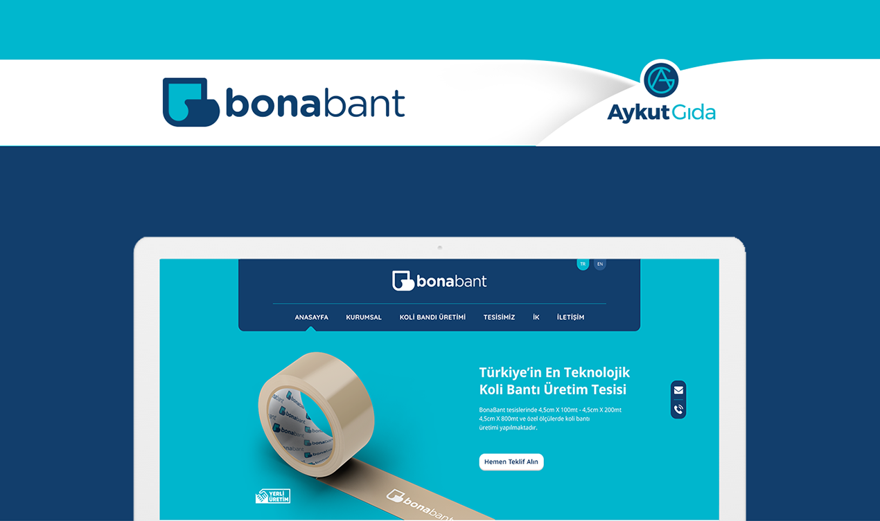 BonaBant web tasarım